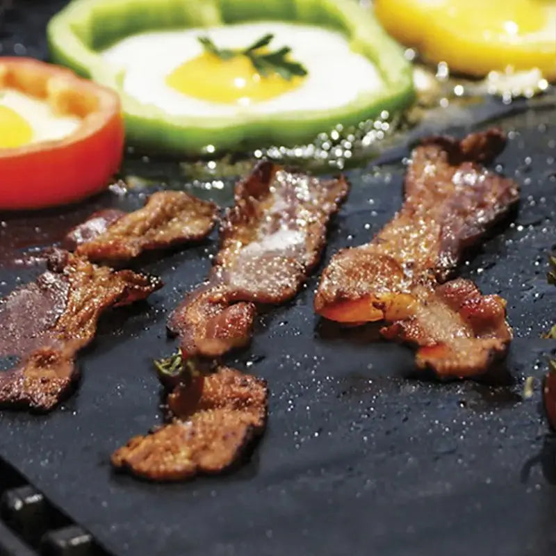 Non-Stick Grill Mat for BBQ and Outdoor Cooking