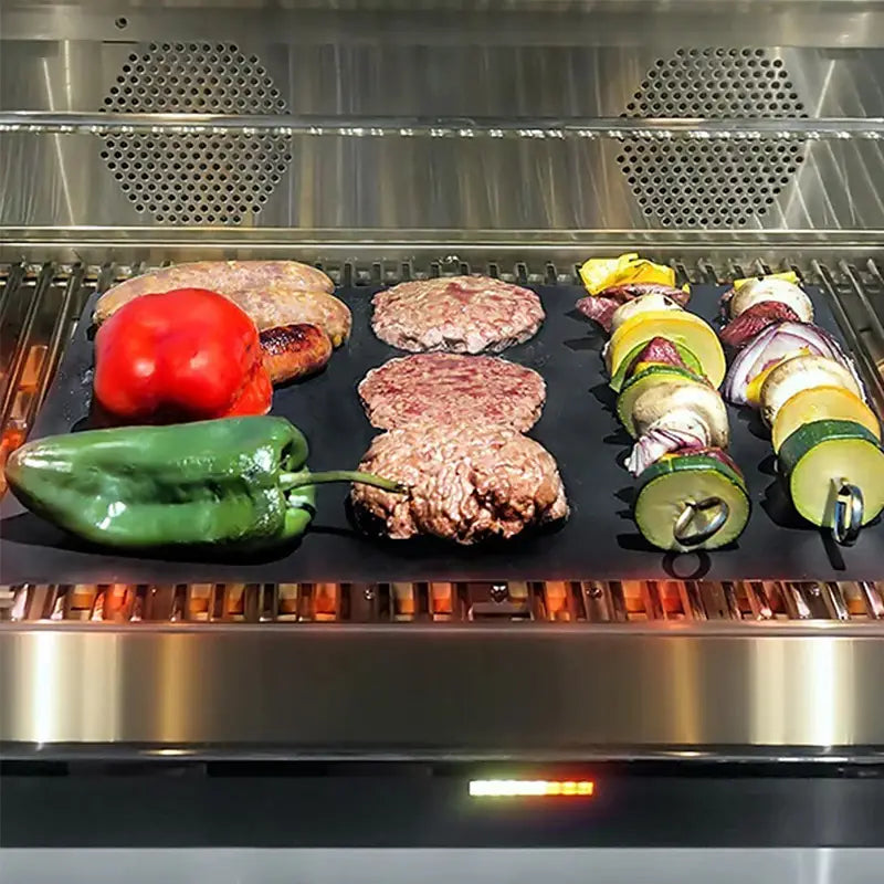 Non-Stick Grill Mat for BBQ and Outdoor Cooking