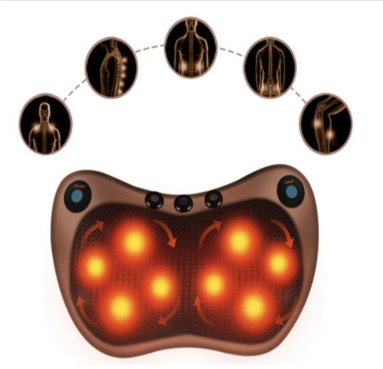 Relaxation Massage Pillow Vibrator for Neck Therapy (One)